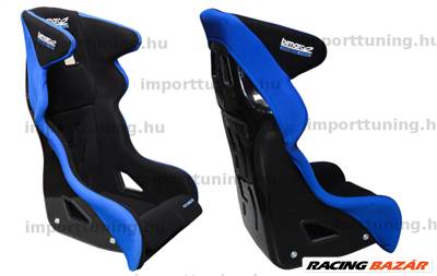 Bimarco Hamer Pro Kék-Fekete velúr sport ülés FIA