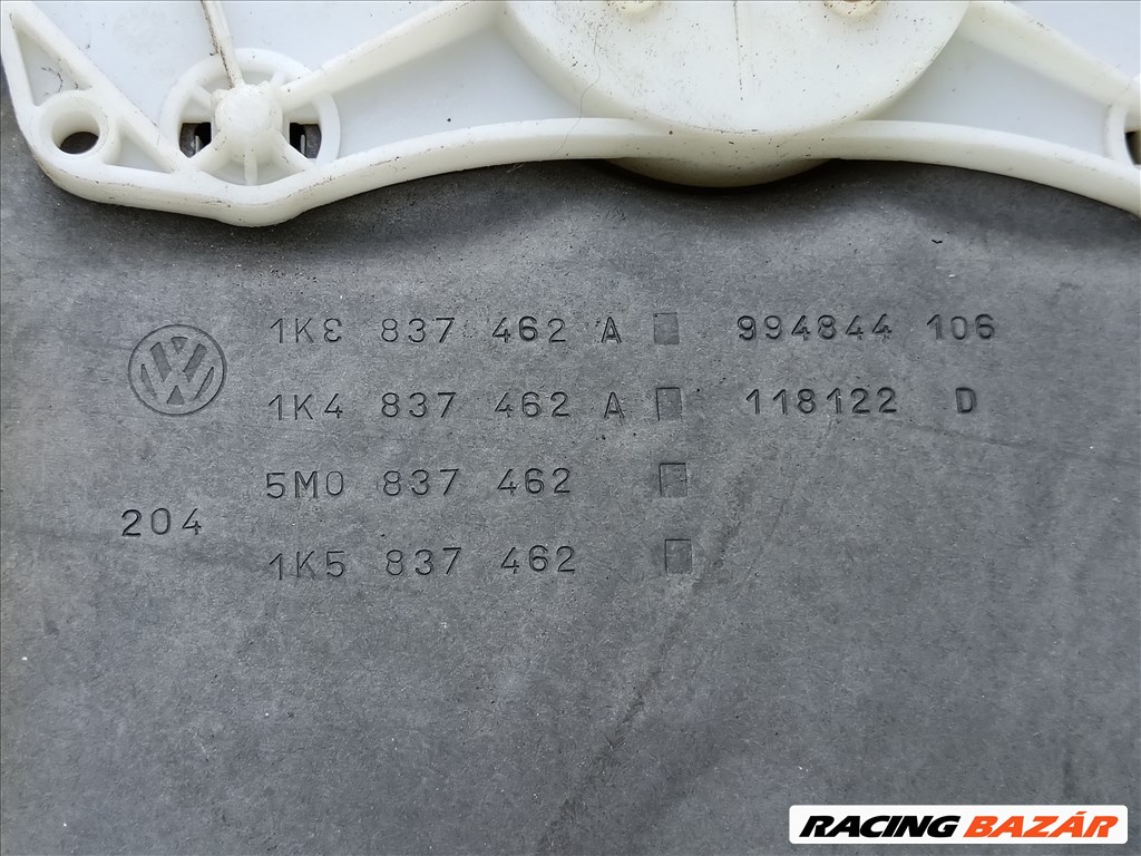 Volkswagen Golf V 1.4 16V jobb első ablakemelő szerkezet elektromos 1k4837462a 3. kép