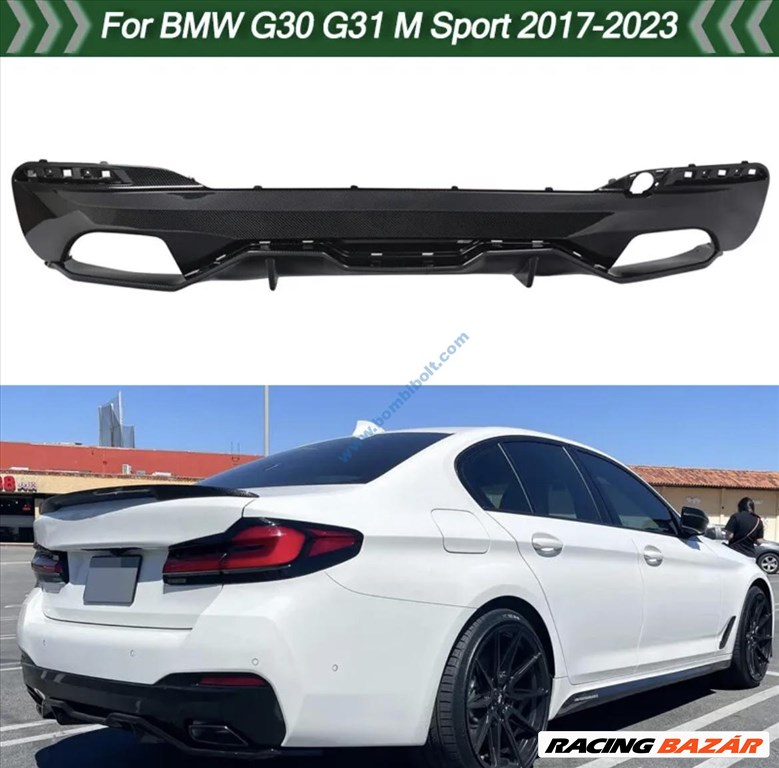 BMW G30 G31 G38 M Performance diffúzor 2017-2023 1. kép