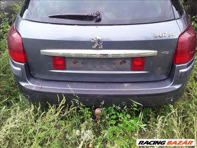 Peugeot 407 SW Csomagtérajtó Hátsó Lökhárító