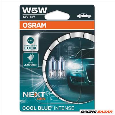 Izzó 12V/5W W5W fehér Cool Blue Nextgen Osram 2825CBN-2db