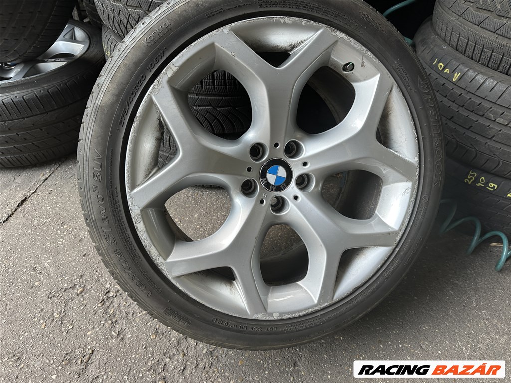 BMW X5 E70 X6 E71 gyári Styling 214 gyári könnyűfém felni garnitura nyárigumival eladó 2. kép
