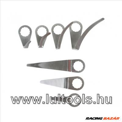 BGS-3256 Szélvédő kivágó kés készlet 7 részes