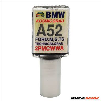 Javítófesték BMW / Ford Spacegrey - Kosmicgrau A52 - Technicalgrau 2PMCWWA Arasystem 10ml