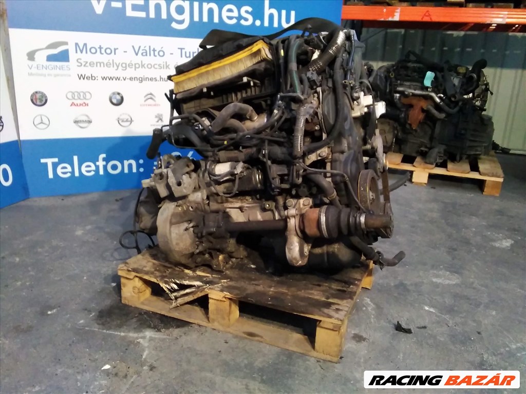 Peugeot/ Citroen PSA 9H02 1.6 HDI bontott motor 2. kép