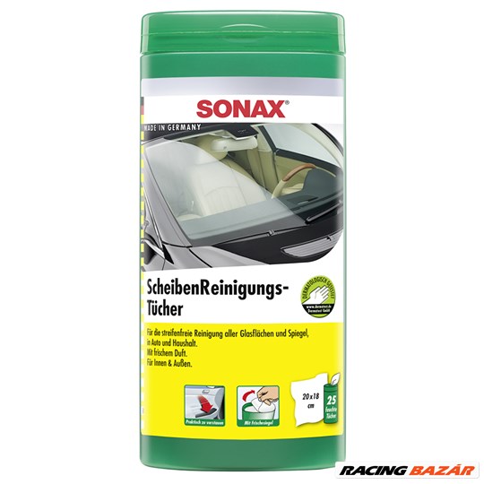 Sonax üvegtisztító kendő 25 db-os 1. kép