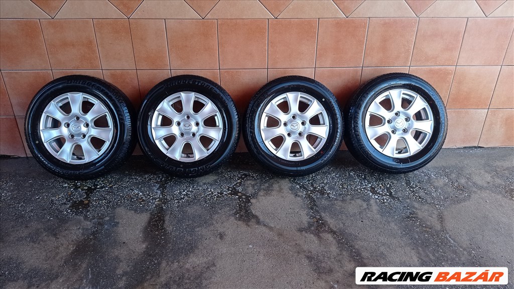 MAZDA 15" ALUFELNI 5X114,3 NYÁRI 195/65R15 GUMIVAL OLCSÒN!!!! 1. kép