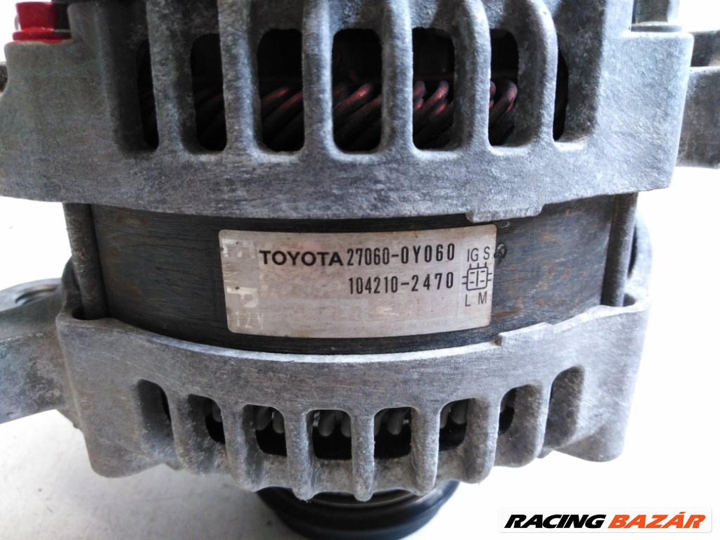Toyota Yaris (XP90) generátor 270600Y060 5. kép