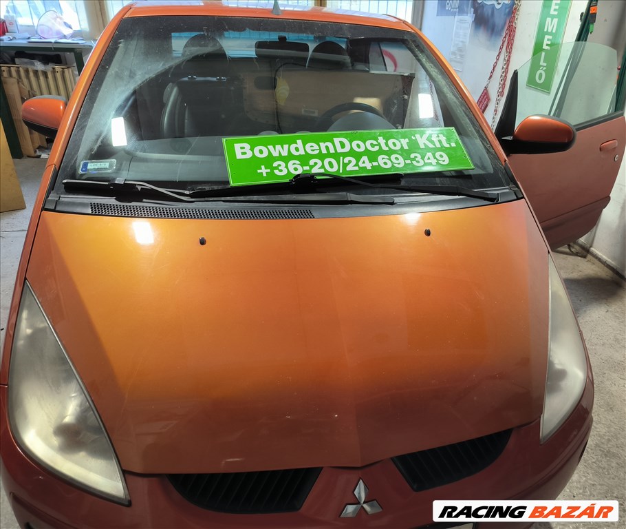 Mitsubishi Colt CZC cabrio ablakemelő javítás,szereléssel is,BowdenDoctor Kft 5. kép