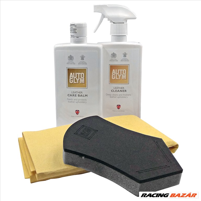 Autoglym Leather Clean &amp; Protect Kit (Bőrápoló készlet) 1. kép