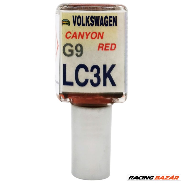 Javítófesték Volkswagen Canyon Red LC3K (G9) Arasystem 10ml 1. kép