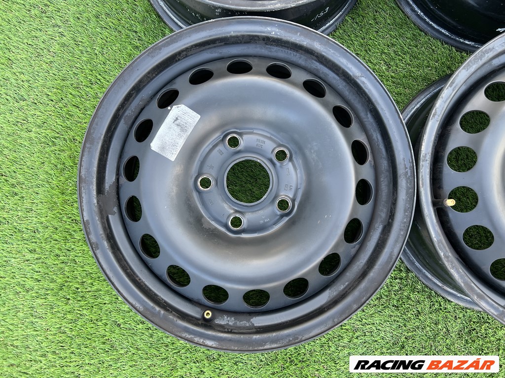 5x112 15" Volkswagen gyári lemezfelni 6Jx15h2 ET47 2. kép