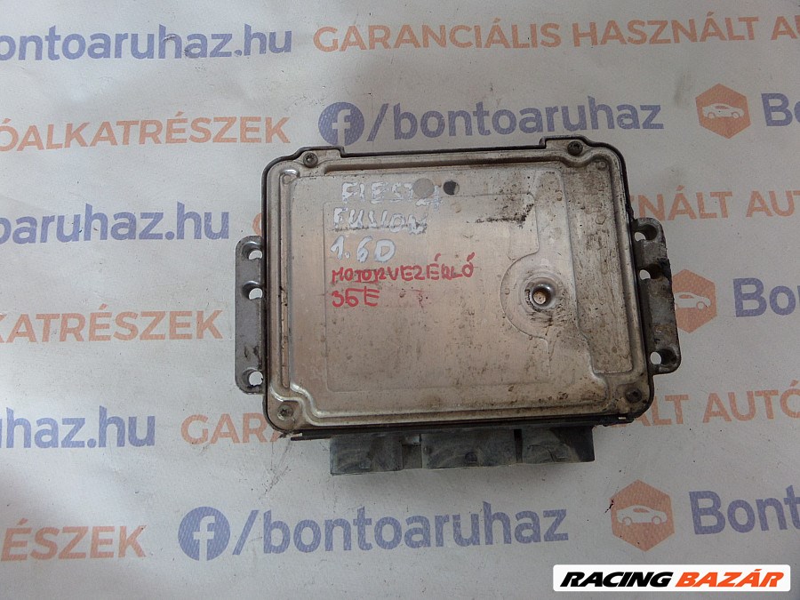 Ford Fiesta MK6 Eladó gyári, bontott 1,6 dízel motorvezérlő, ECU 1. kép