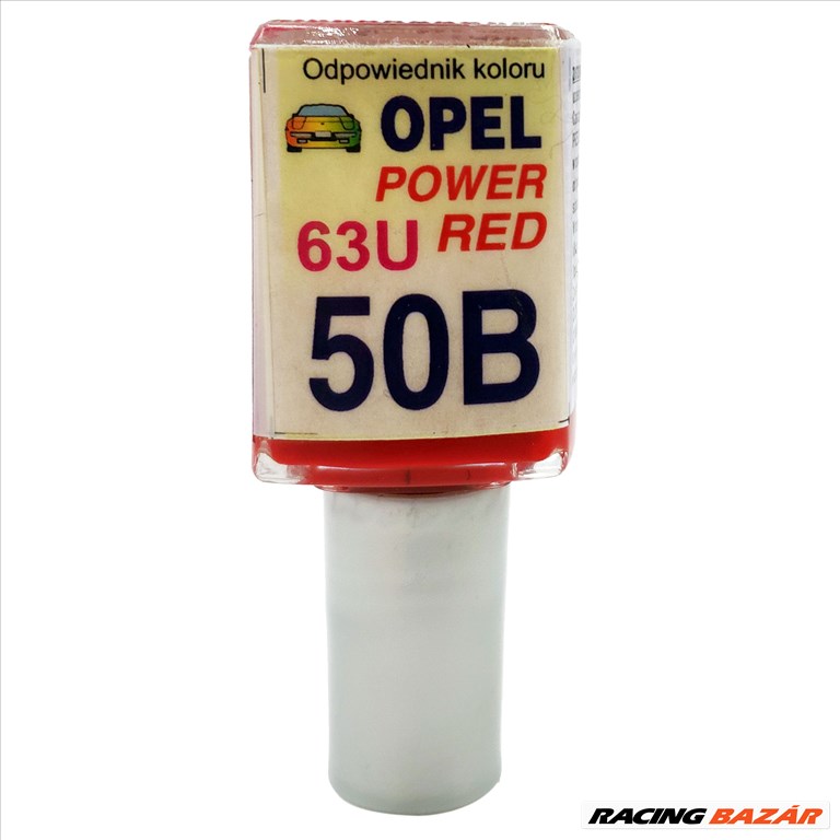 Javítófesték Opel Power Red 63U 50B Arasystem 10ml 1. kép