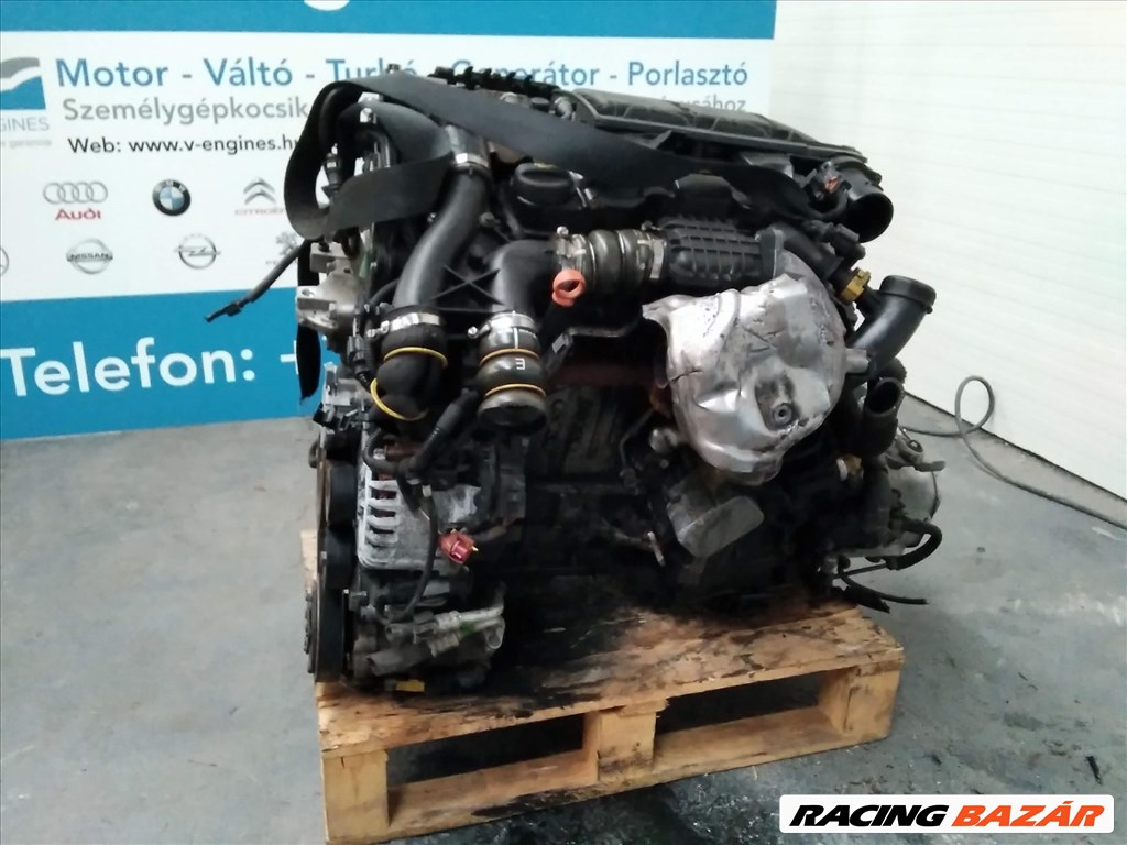 Citroen/Peugeot PSA 9H05 1.6 HDI  bontott motor 3. kép