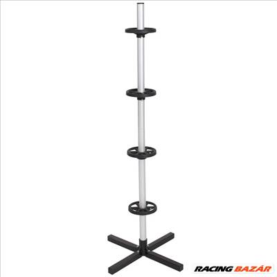 Keréktartó állvány, torony vízszintes 4db kerékhez