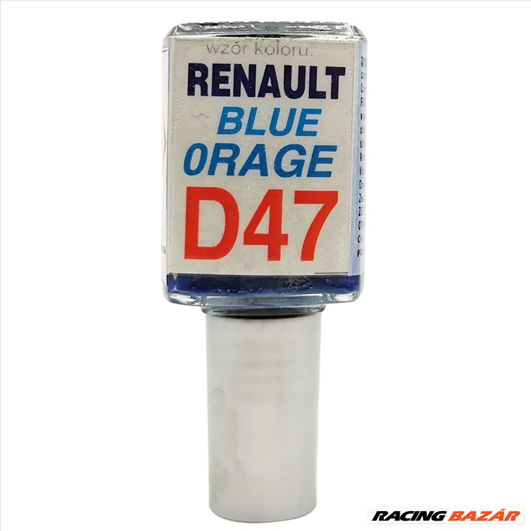 Javítófesték Renault Blue 0Rage D47 Arasystem 10ml 1. kép