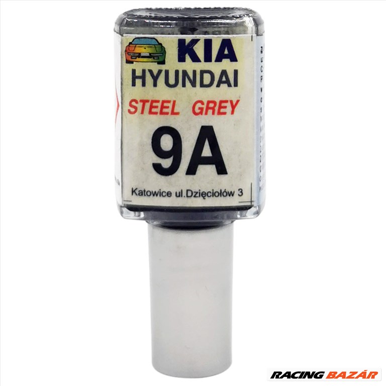 Javítófesték KIA / Hyundai Steel Grey 9A Arasystem 10ml 1. kép