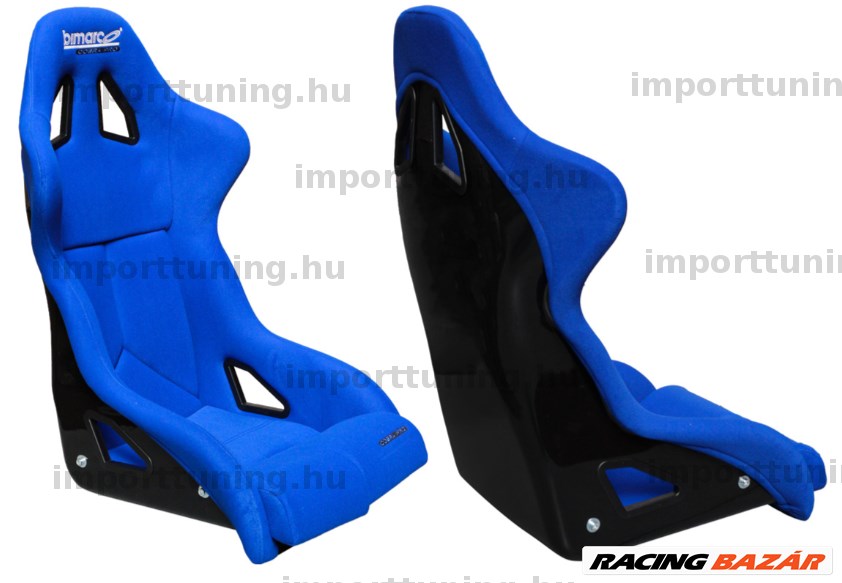 Bimarco Cobra Pro Kék velúr Sport Ülés FIA 1. kép