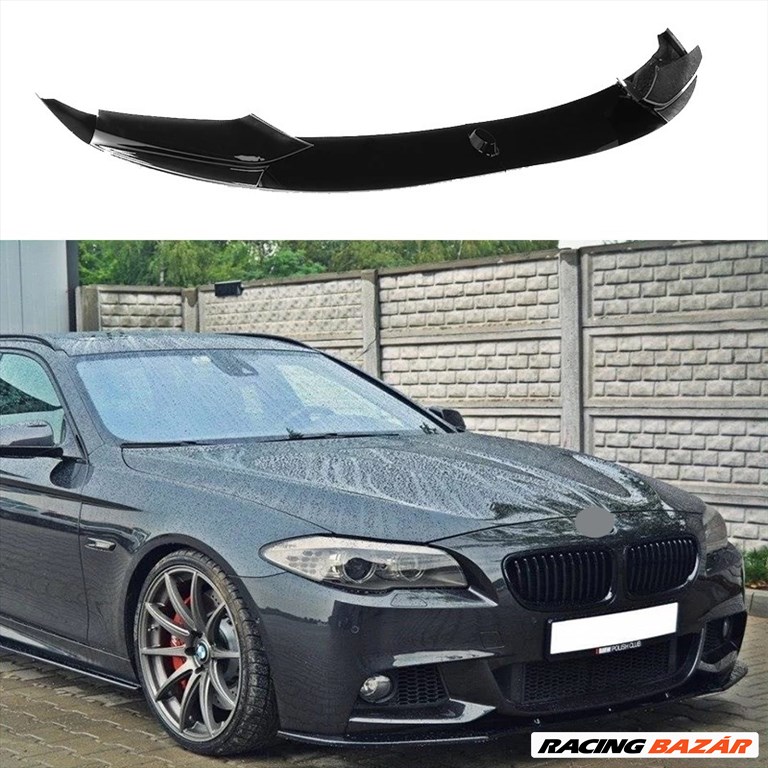 BMW F10 spoiler / szárny, fényes fekete 1. kép
