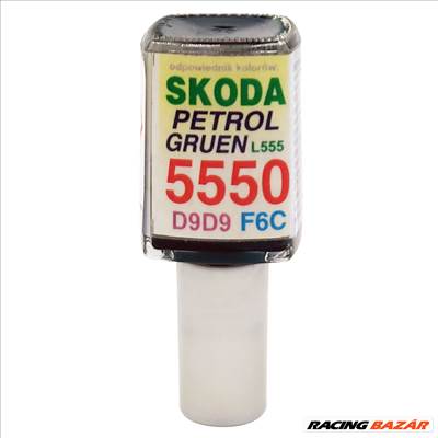 Javítófesték Skoda Petrol Gruen L5555 5550 D9D9 F6C Arasystem 10ml