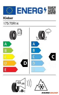 Kleber Quadraxer 2 175/70 R14 84T M+S 3PMSF négyévszakos gumi 2. kép