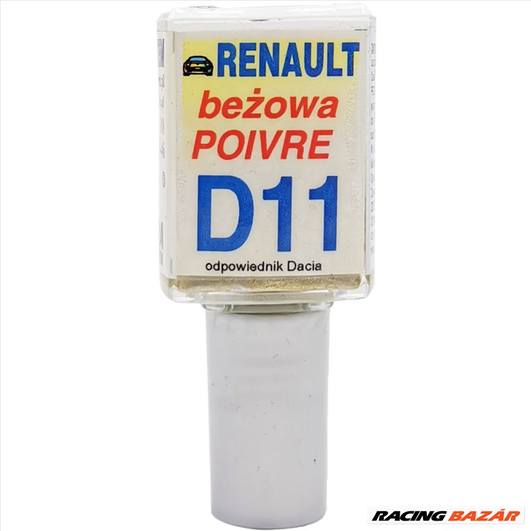 Javítófesték Renault / Dacia Poivre (bézs) D11 Arasystem 10ml 1. kép
