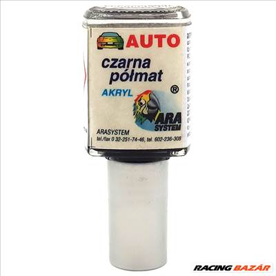 Javítófesték fekete selyemfényű akril Arasystem 10ml