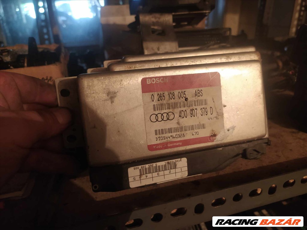 Audi A4 ABS vezérlő 4D0907379D A6 EDS ECU A8 1. kép