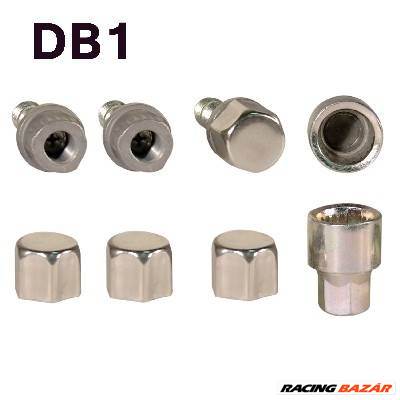 Kerékőr készlet univerzális 4db-os M12 x 1,25 Farad Locket DB1