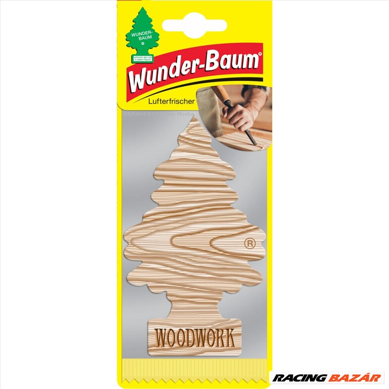 Illatosító Wunder-Baum Wild WoodWork (asztalos műhely illat) 1. kép