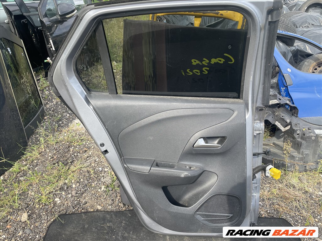 Opel Corsa F bal hátsó ajtó  3. kép