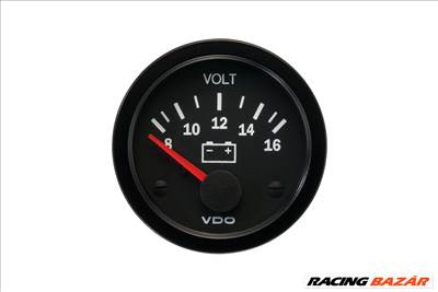 VDO 52mm óra - Volt 12V (8-16V)