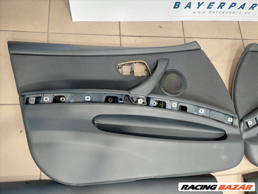 BMW E90 fekete szürke ülés ülésszett ajtókárpittal eladó (143030) 11. kép