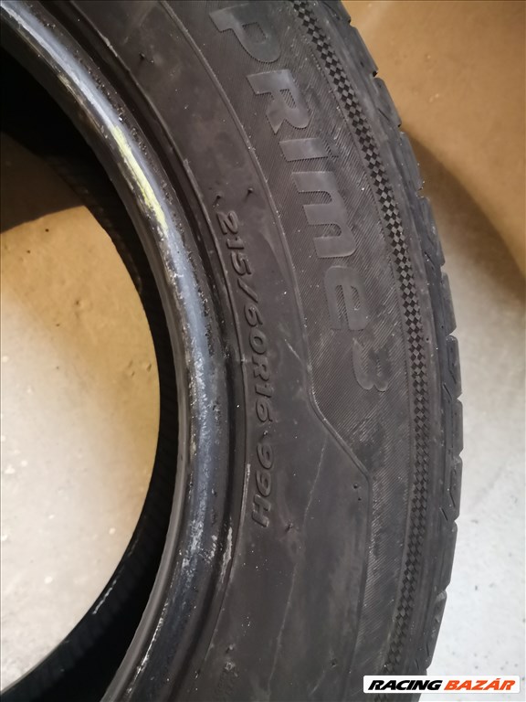  215/60R16 méretű, 4db használt Hankook Ventus Prime3 nyári gumi 6. kép