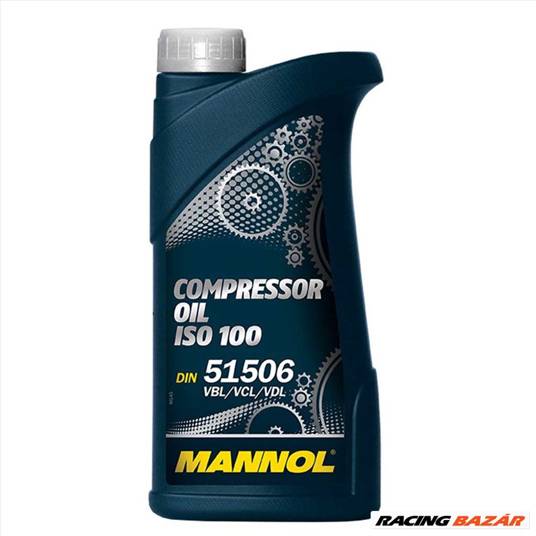 Olaj kompresszorba ISO 100,  DIN51506 VBL/VCL/VDL Mannol 1 liter 1. kép