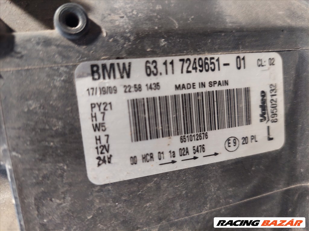 BMW E81 E82 E87 LCI jobb első halogén fényszóró lámpa - angol (144039) 63117249651 3. kép