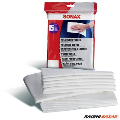 Sonax polírozó kendő 15 db-os