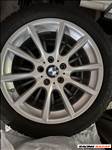  BMW 18" használt (gyári felni) alufelni, rajta 245/45 használt Dunlop téli gumi gumi 