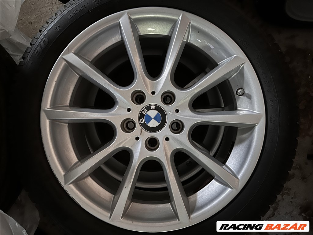  BMW 18" használt (gyári felni) alufelni, rajta 245/45 használt Dunlop téli gumi gumi  4. kép