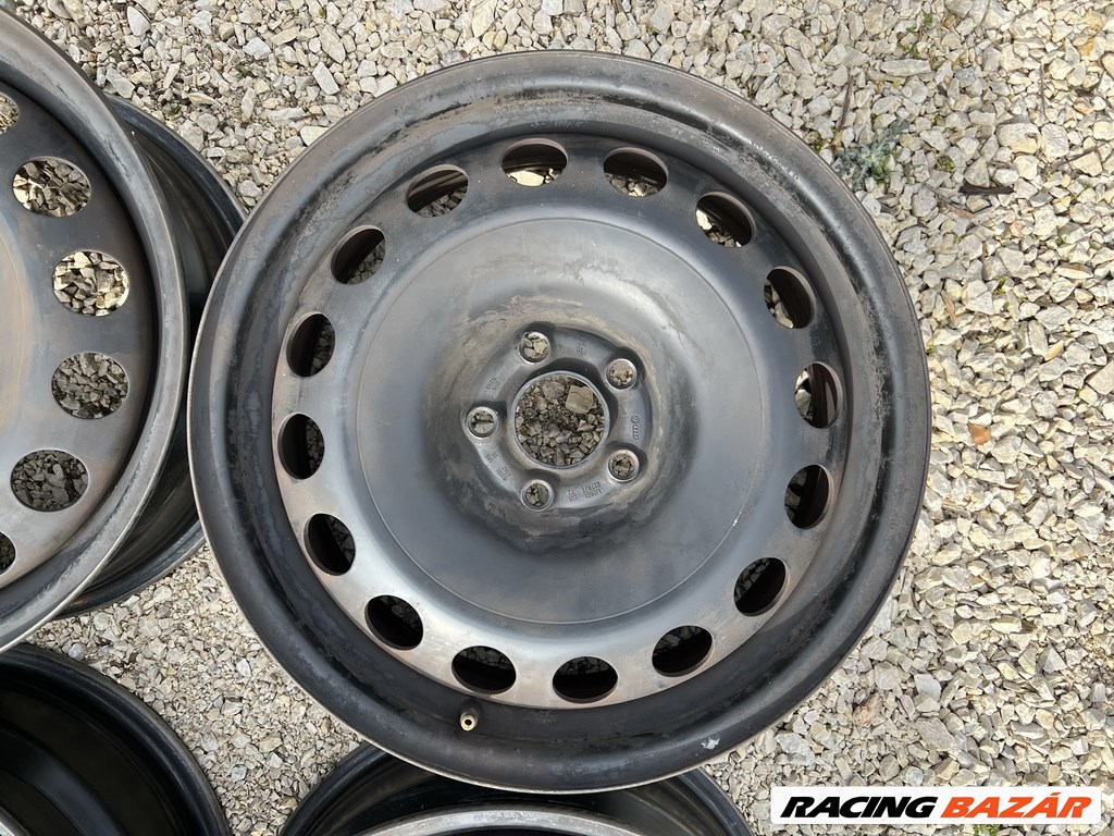 5x100 16" Volkswagen gyári lemezfelni 6,5Jx16h2 ET42 2. kép