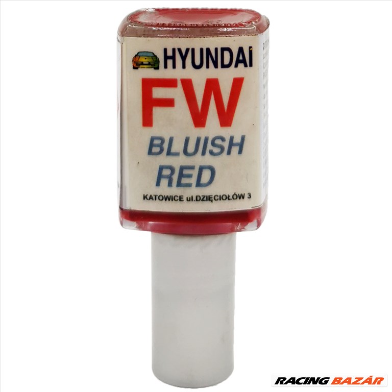 Javítófesték Hyundai Bluish Red FW Arasystem 10ml 1. kép