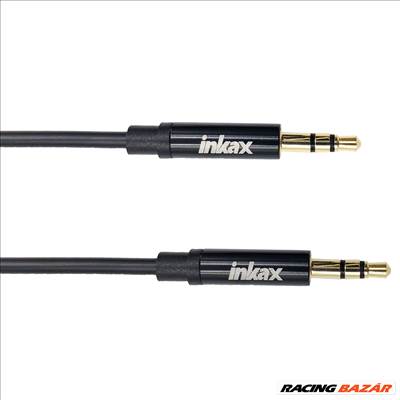 AUX kábel 3,5mm jack-jack 1 méter High Quality INKAX AL-01