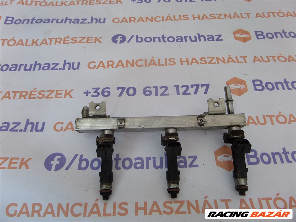 Opel Corsa C Eladó bontott gyári 1.0 benzin injector sor, injector híd  1. kép