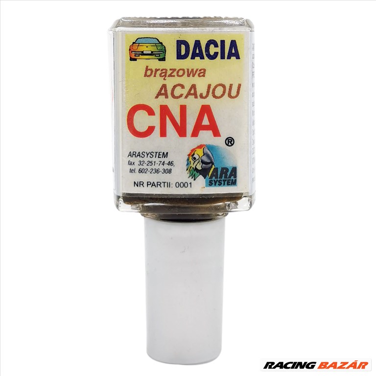 Javítófesték Dacia Acajou (barna) CNA Arasystem 10ml 1. kép