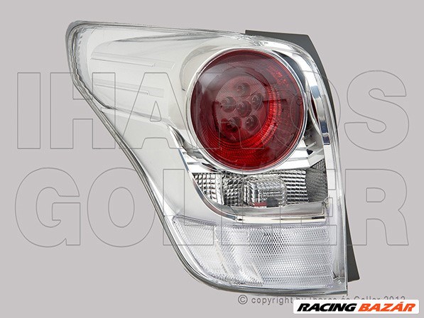 Toyota Verso 2012-2018 - Hátsó lámpa üres bal LED-es 1. kép
