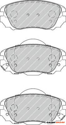 FERODO FDB4207 - fékbetét CHEVROLET OPEL SAAB VAUXHALL 1. kép