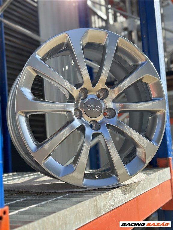 R18 5x112 (66.5) Original Audi a4  8j ET47 új gyári alufelni szett 3. kép