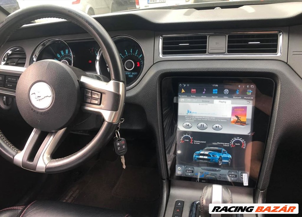Ford Mustang Multimédia Android GPS Rádió Tolatókamerával 3. kép