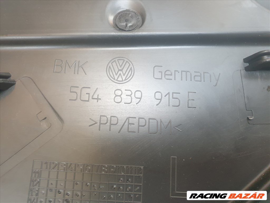 Volkswagen Golf VII B.H ajtó fedőlemez 5G4 839 915 E 2. kép